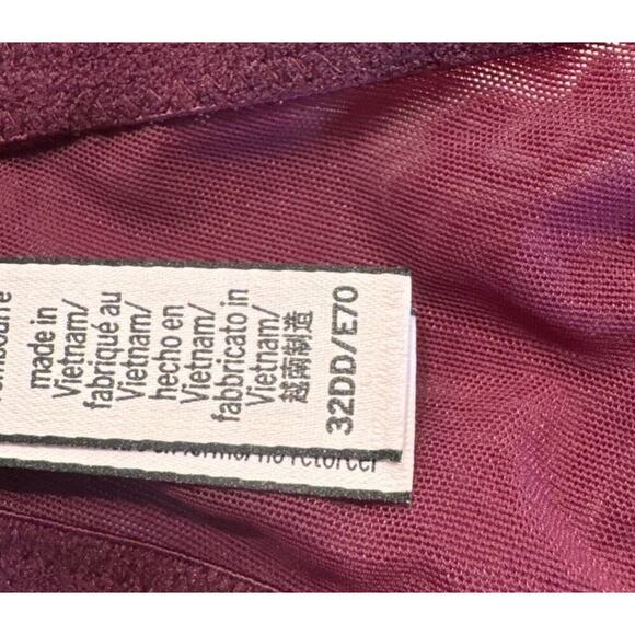 Victoria’s Secret 32DD Dream Angels Floral Push Without Padding Embroidered Bra - Picture 7 of 7